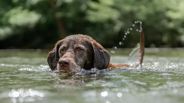 Labrador Retriever Puppy Bathing